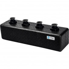 Стальной распределительный коллектор STOUT SDG-0017 2(3) отопительных контура, в теплоизоляции DN 25, SDG-0017-004023