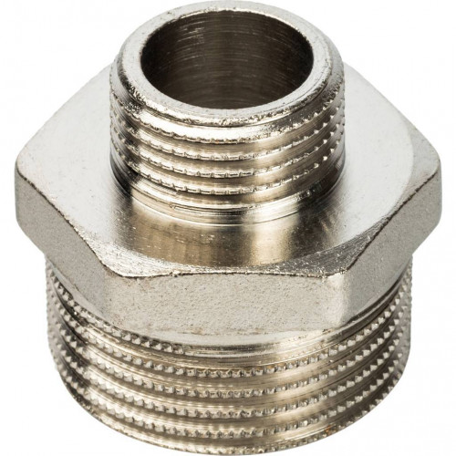 купить Ниппель НН STOUT переходной никелированный 1 X1/2, SFT-0004-000112 - производитель STOUT