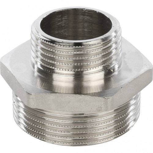 купить Ниппель НН STOUT переходной никелированный 1 1/2X1, SFT-0004-001121 - производитель STOUT