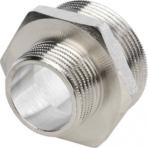 купить Ниппель НН STOUT переходной никелированный 1 1/2X1, SFT-0004-001121 - производитель STOUT