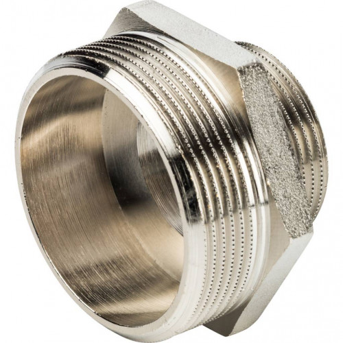 купить Ниппель НН STOUT переходной никелированный 2X1 1/4, SFT-0004-002114 - производитель STOUT