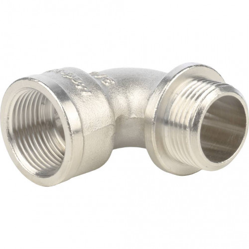 купить Угольник STOUT с упором НВ никелированный 3/4, SFT-0016-000034 - производитель STOUT