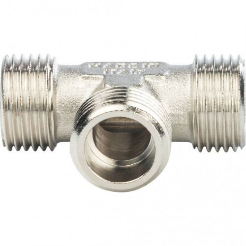 купить Тройник STOUT НН никелированный 3/4X3/4X3/4, SFT-0018-343434 - производитель STOUT