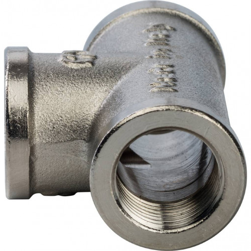 купить Тройник STOUT ВВ никелированный 3/8, SFT-0020-000038 - производитель STOUT