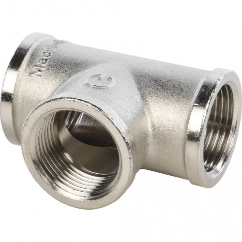 купить Тройник STOUT ВВ никелированный 3/4, SFT-0020-000034 - производитель STOUT