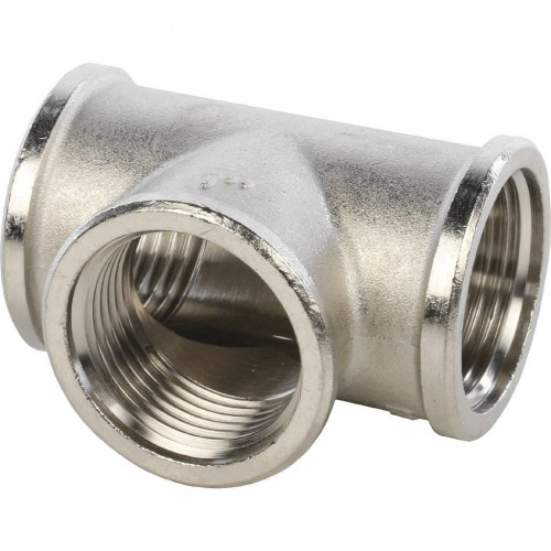 купить Тройник STOUT ВВ никелированный 1, SFT-0020-000001 - производитель STOUT