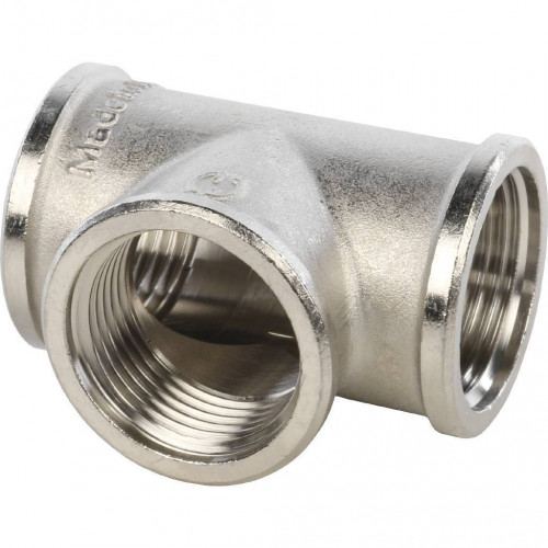купить Тройник STOUT ВВ никелированный 1, SFT-0020-000001 - производитель STOUT