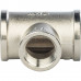 купить Тройник STOUT ВВ переходной никелированный 3/4X1/2X3/4, SFT-0022-341234 - производитель STOUT