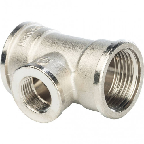 купить Тройник STOUT ВВ переходной никелированный 1 X1/2X1, SFT-0022-001121 - производитель STOUT