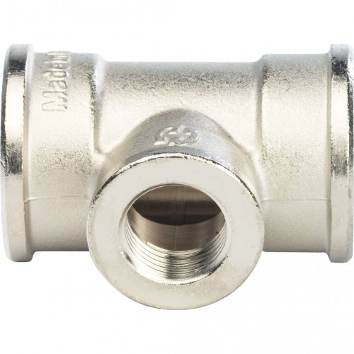 купить Тройник STOUT ВВ переходной никелированный 1 X1/2X1, SFT-0022-001121 - производитель STOUT
