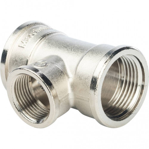 купить Тройник STOUT ВВ переходной никелированный 1 X3/4X1, SFT-0022-001341 - производитель STOUT
