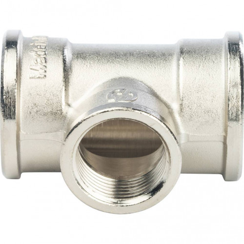 купить Тройник STOUT ВВ переходной никелированный 1 X3/4X1, SFT-0022-001341 - производитель STOUT