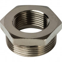 Футорка STOUT никелированная 1 1/2X1, SFT-0029-001121