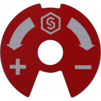 Синий-красный диск STOUT для распределительных коллекторов, SMB 6801 000610