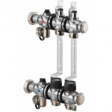 Группа коллекторная Oventrop Multidis SF 5 со встроенными регулирующими вставками на 5 контуров, 1404555