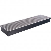 Внутрипольный конвектор STOUT SCN-1100 80х240х2800 (Решётка роликовая) правое подключение, SCN-1100-0824280