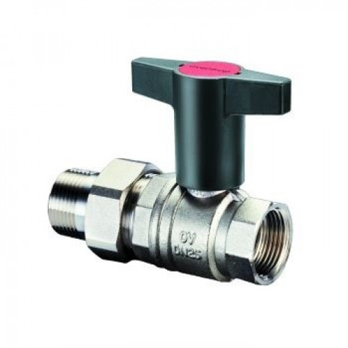 купить Кран шаровой Optibal DN 20, 3/4" НВ, ручка пластмассовая, с американкой Oventrop - производитель Oventrop