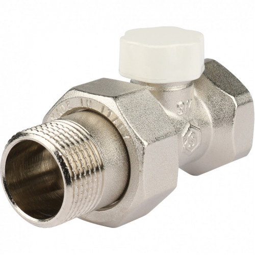 купить Клапан запорно-балансировочный 3/4, прямой STOUT - производитель STOUT