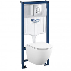 Комплект инсталляция Rapid SL с панелью смыва Skate Air и унитаз 20102 GROHE