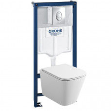 Комплект инсталляция Rapid SL с панелью смыва Skate Air и унитаз 20303 GROHE