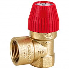 Клапан предохранительный для отопления 3 бар 1/2"x3/4" (477.132) STOUT